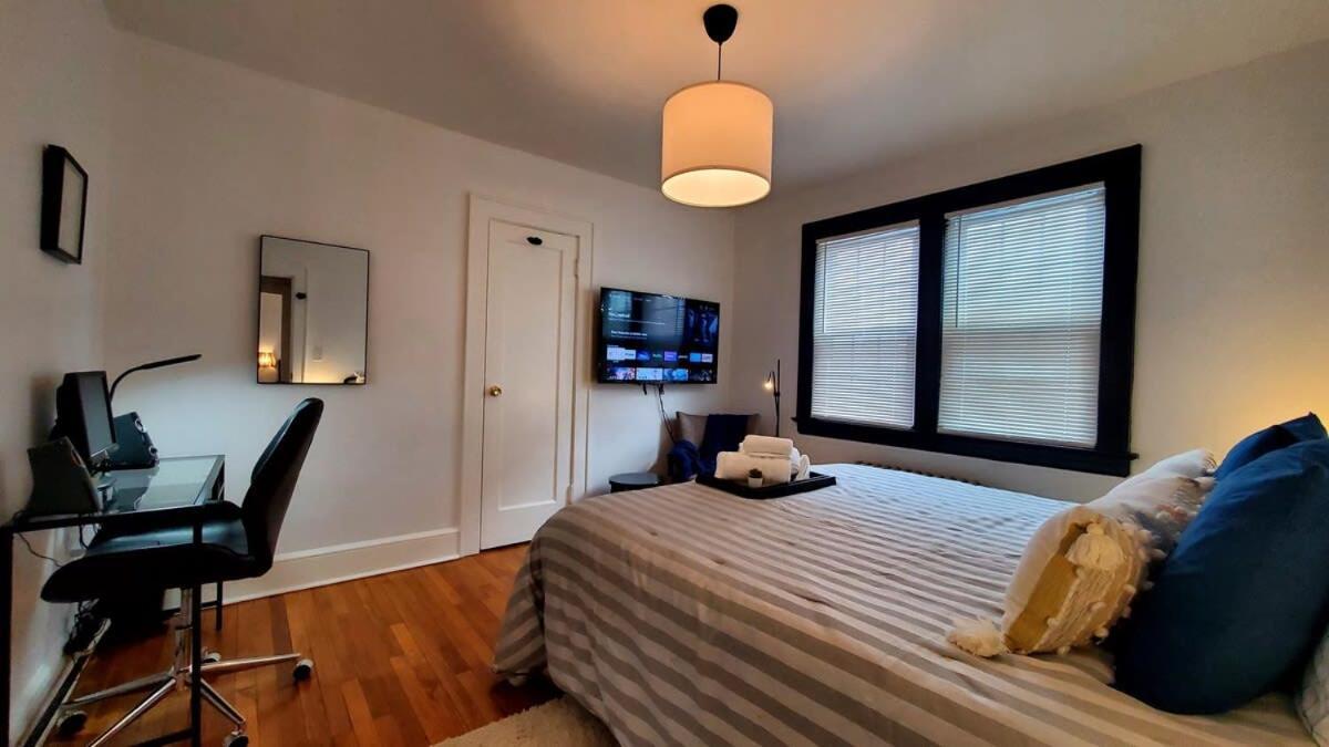 The Blue Sapphire 2Br 2 King Beds & Ample Backyard Daire Bridgeport Dış mekan fotoğraf