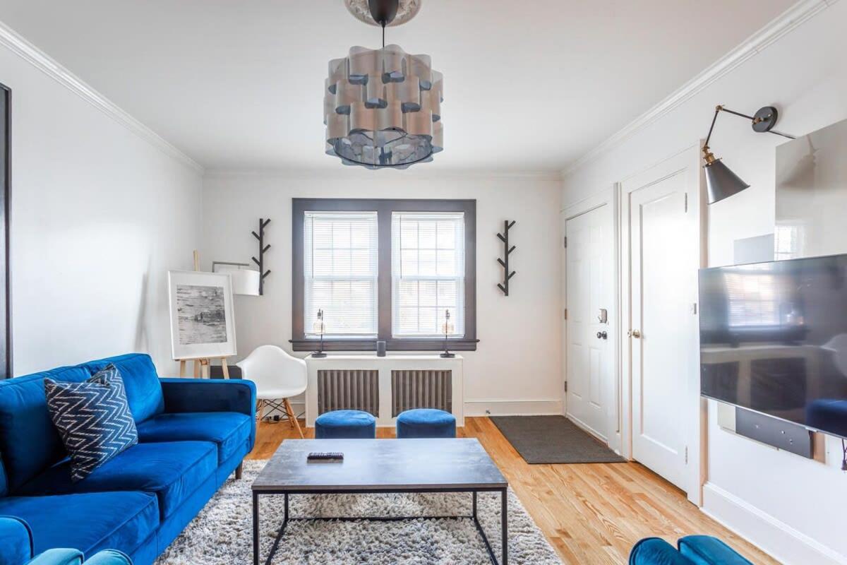The Blue Sapphire 2Br 2 King Beds & Ample Backyard Daire Bridgeport Dış mekan fotoğraf