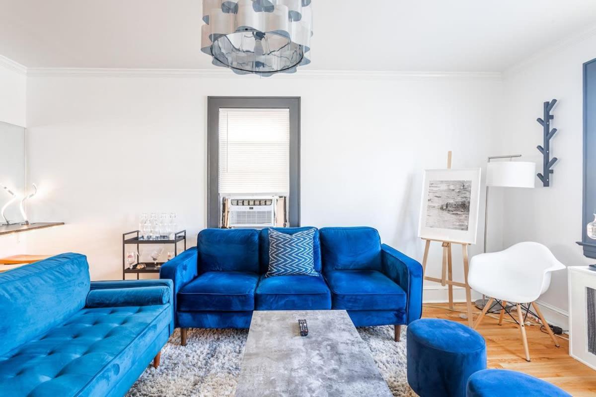 The Blue Sapphire 2Br 2 King Beds & Ample Backyard Daire Bridgeport Dış mekan fotoğraf